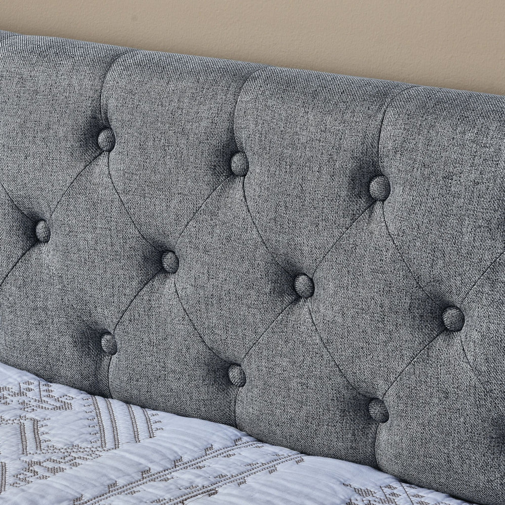 Daybed With Trundle And Storage Drawers, Flat Arms With Pocket