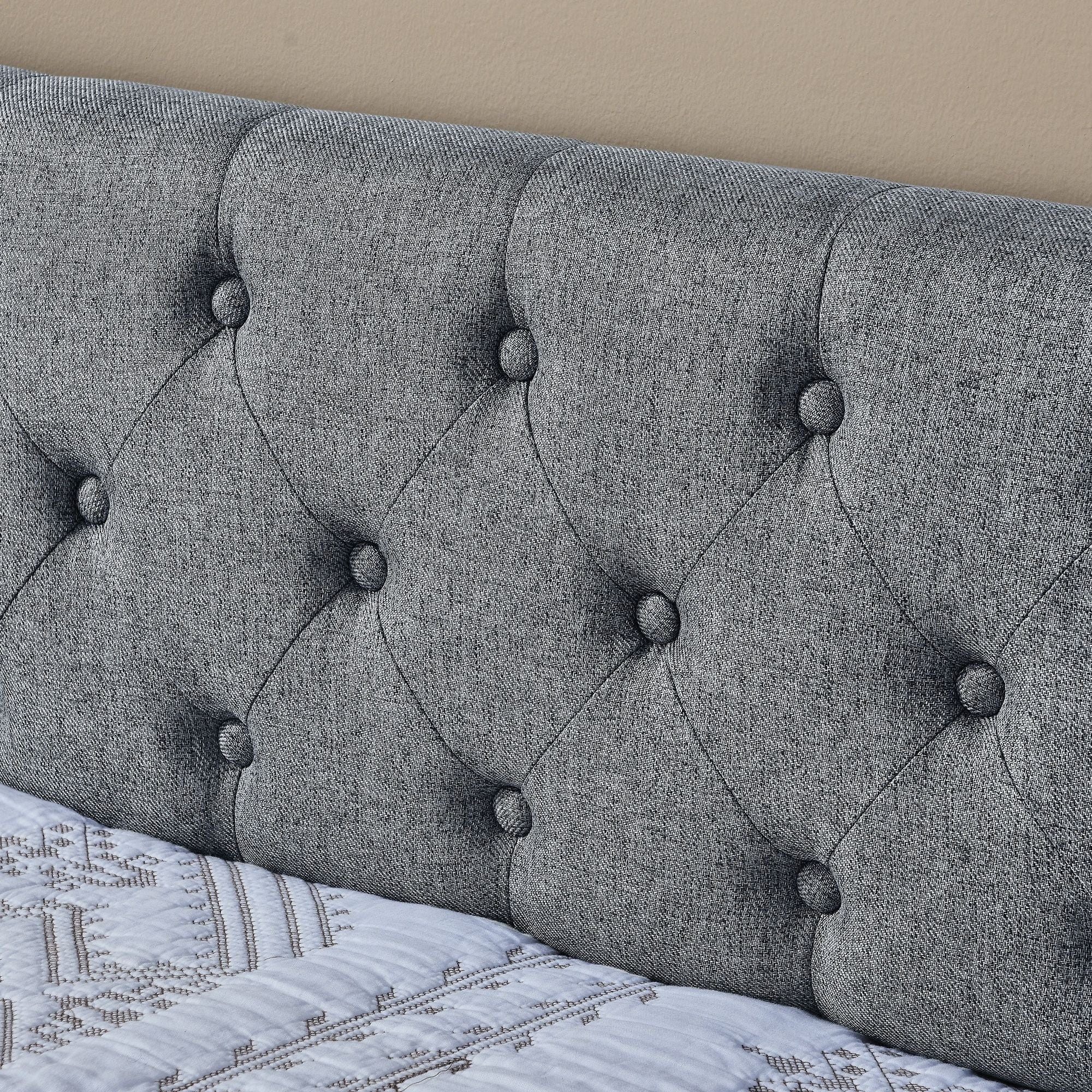 Daybed With Trundle And Storage Drawers, Flat Arms With Pocket