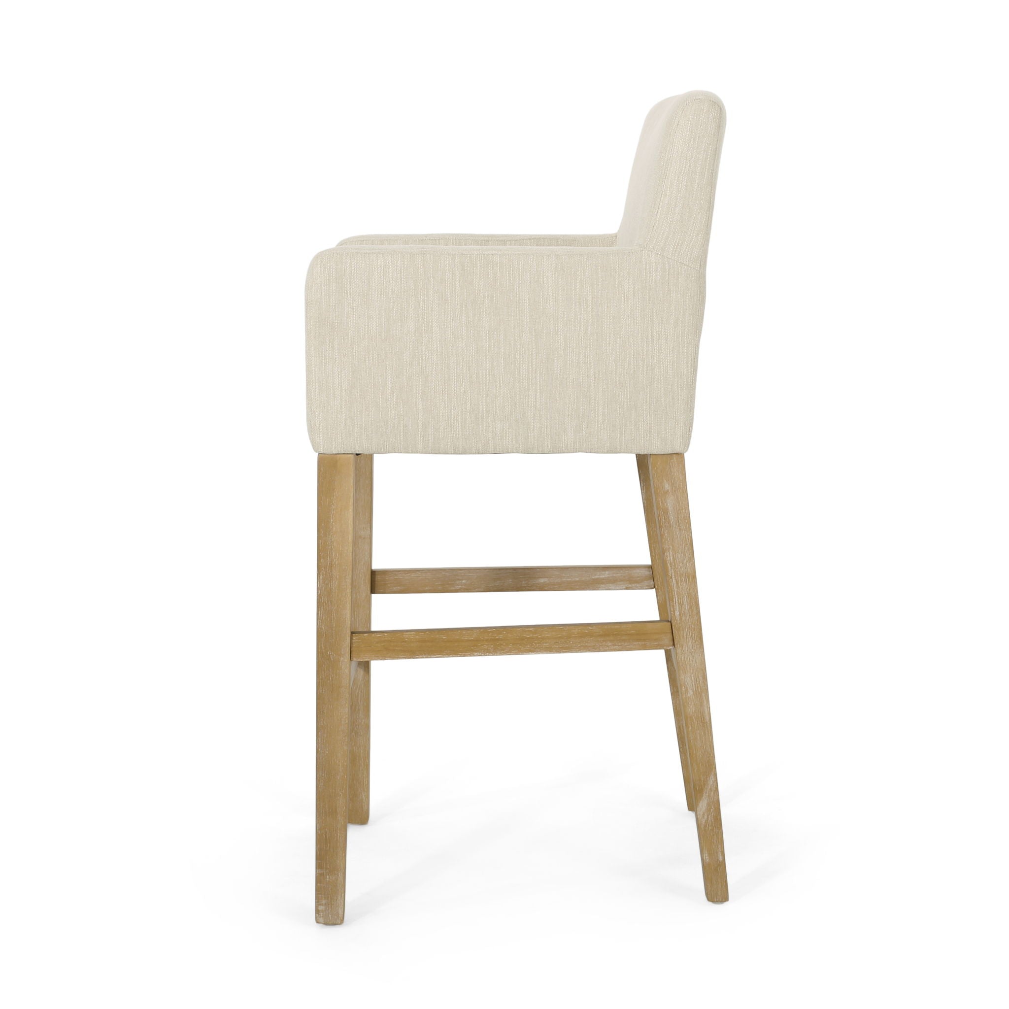 Serenitia - Upholstered Counter Chair With Straight Arm