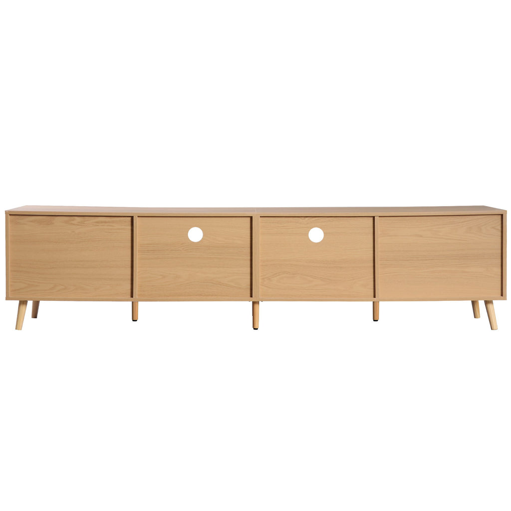 TV Stand, Media Console With Cable Management
