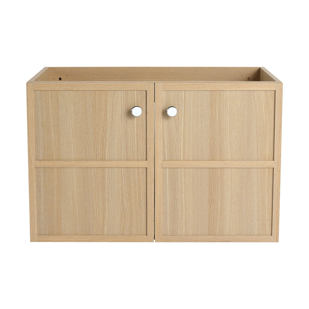 Modern Wall Mounted Bathroom Vanity With Soft Closing Doors