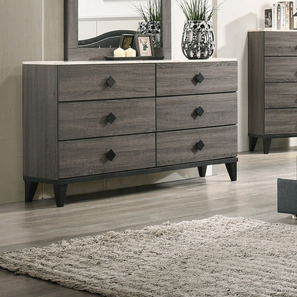 Design Dresser With 6 Drawers