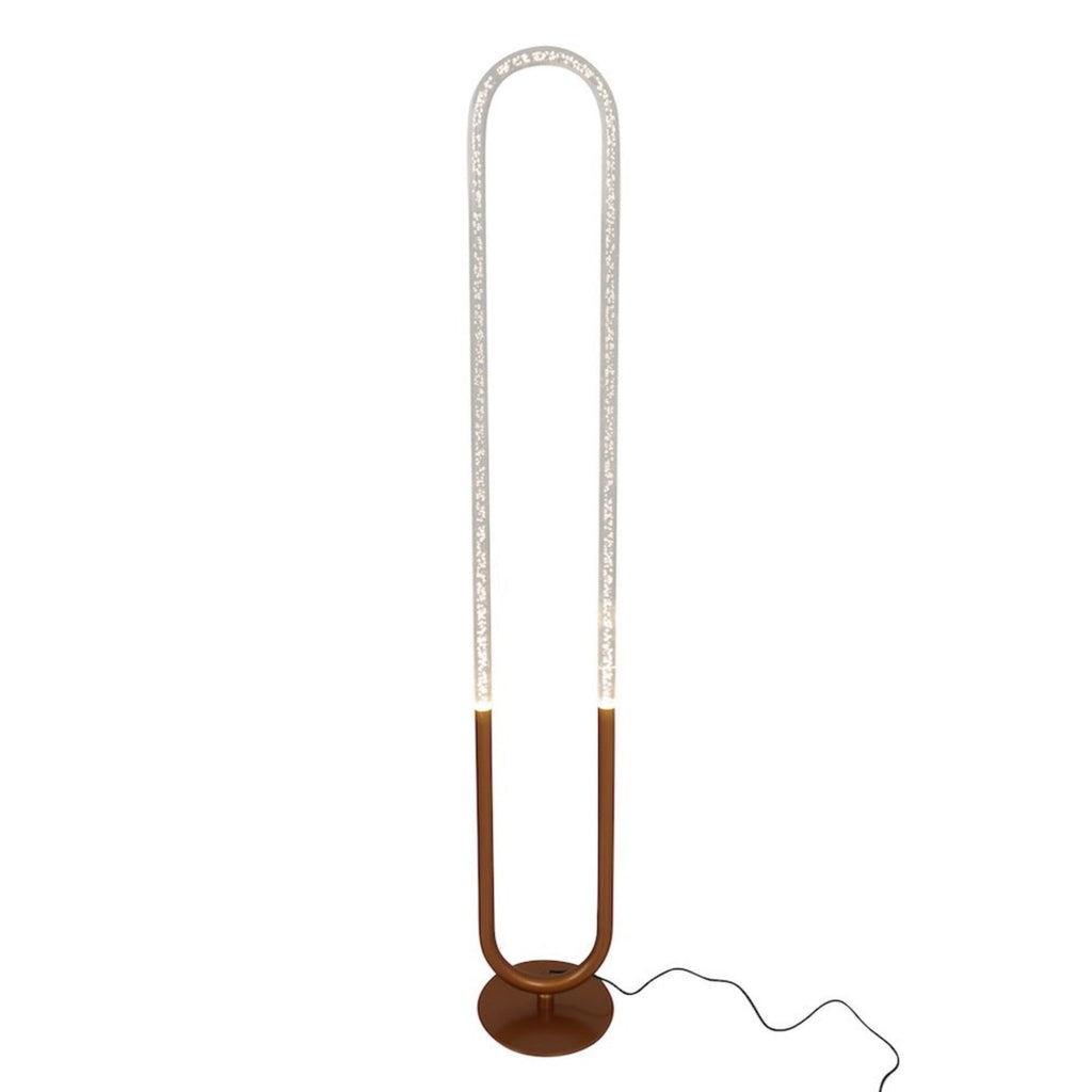 Zeon - LED Floor Lamp, 110 - 120V - Bronze