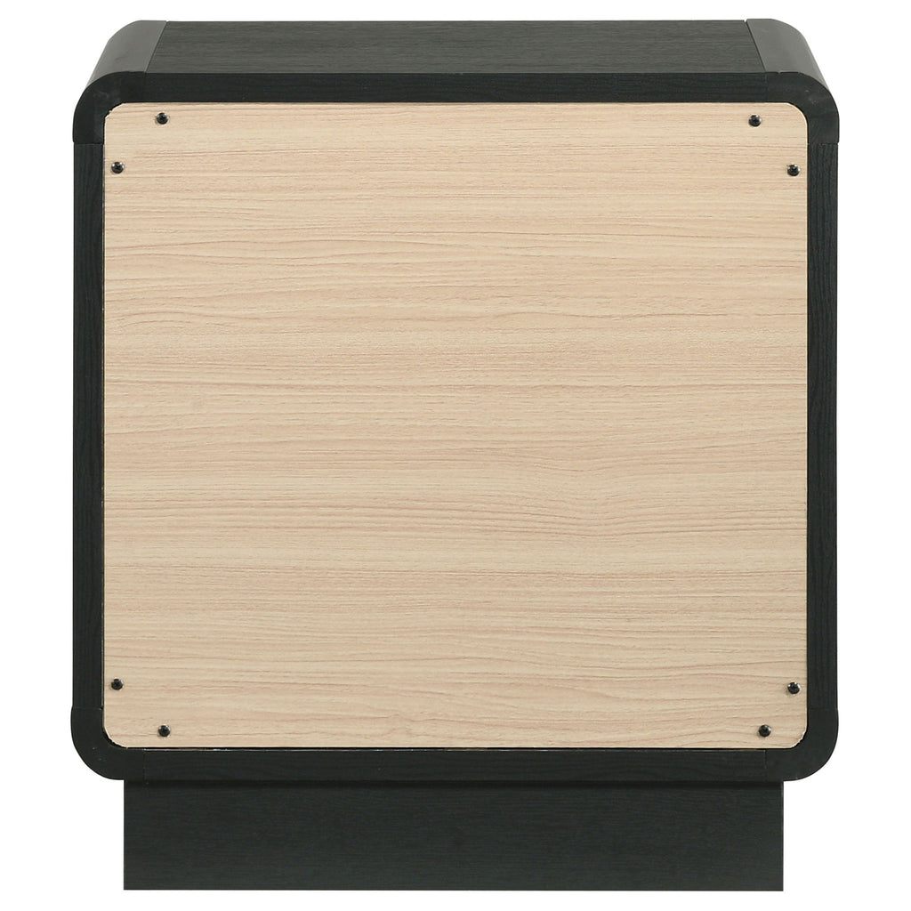 Burton - 2 Drawer Nightstand - Black