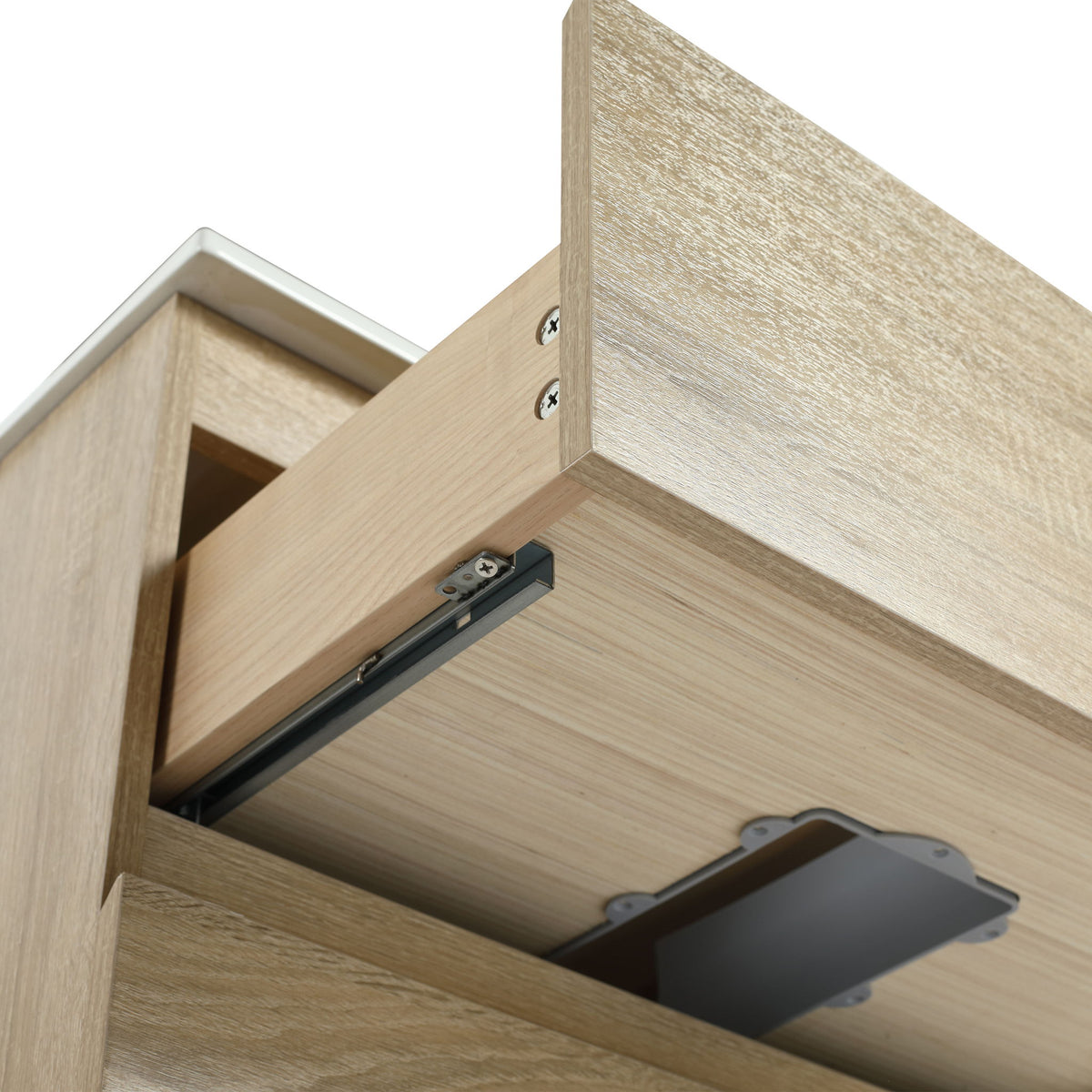 Wall Mounted Bathroom Vanity Cabinet, Soft Close Drawers (Vanity Only)