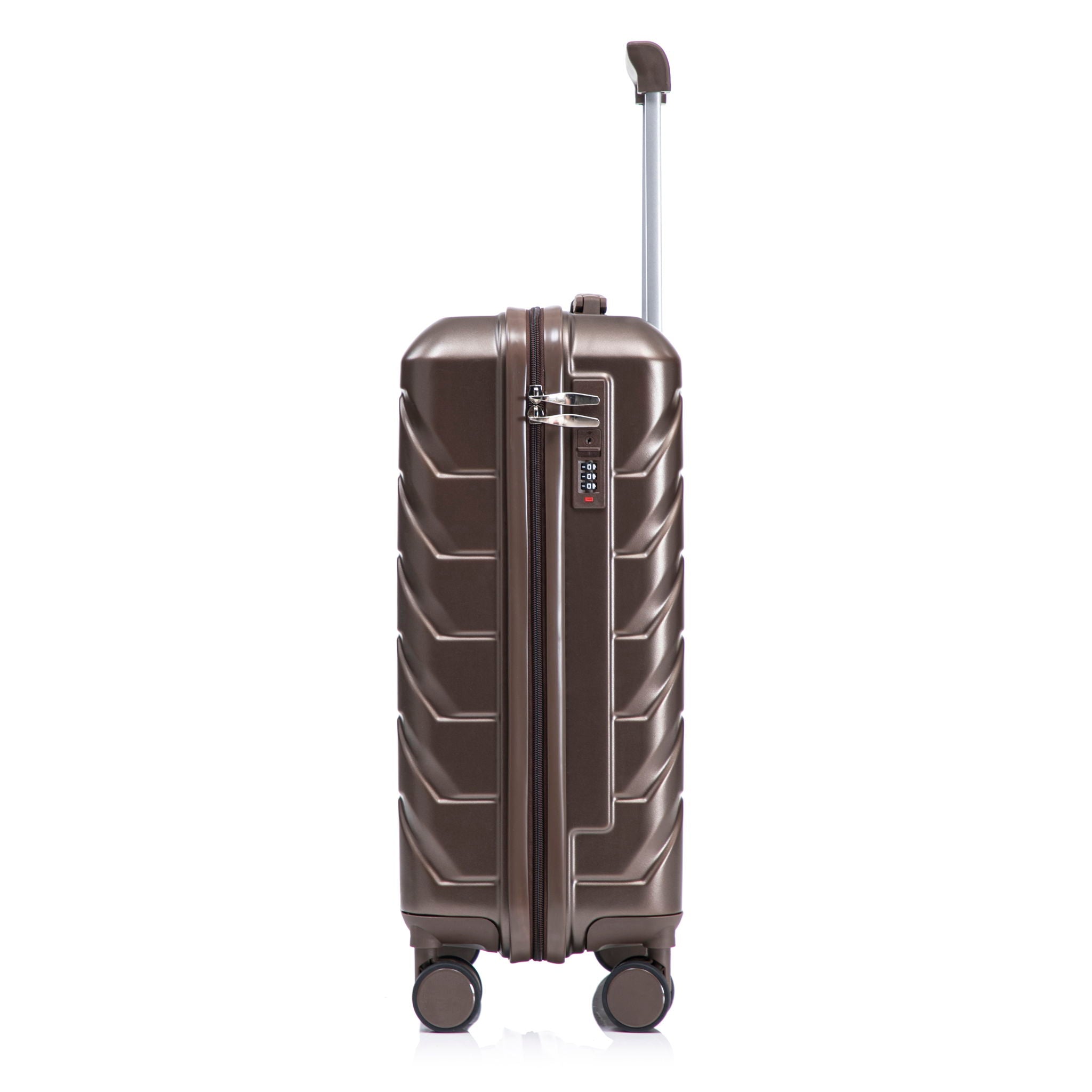 Hard Shell Travel Luggage With Scratch Resistant Surface