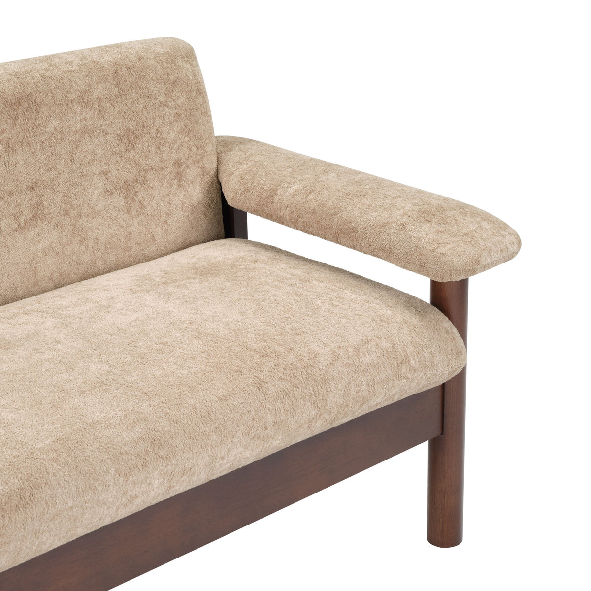 Modern Sofa Couch With Pillow Top Arms