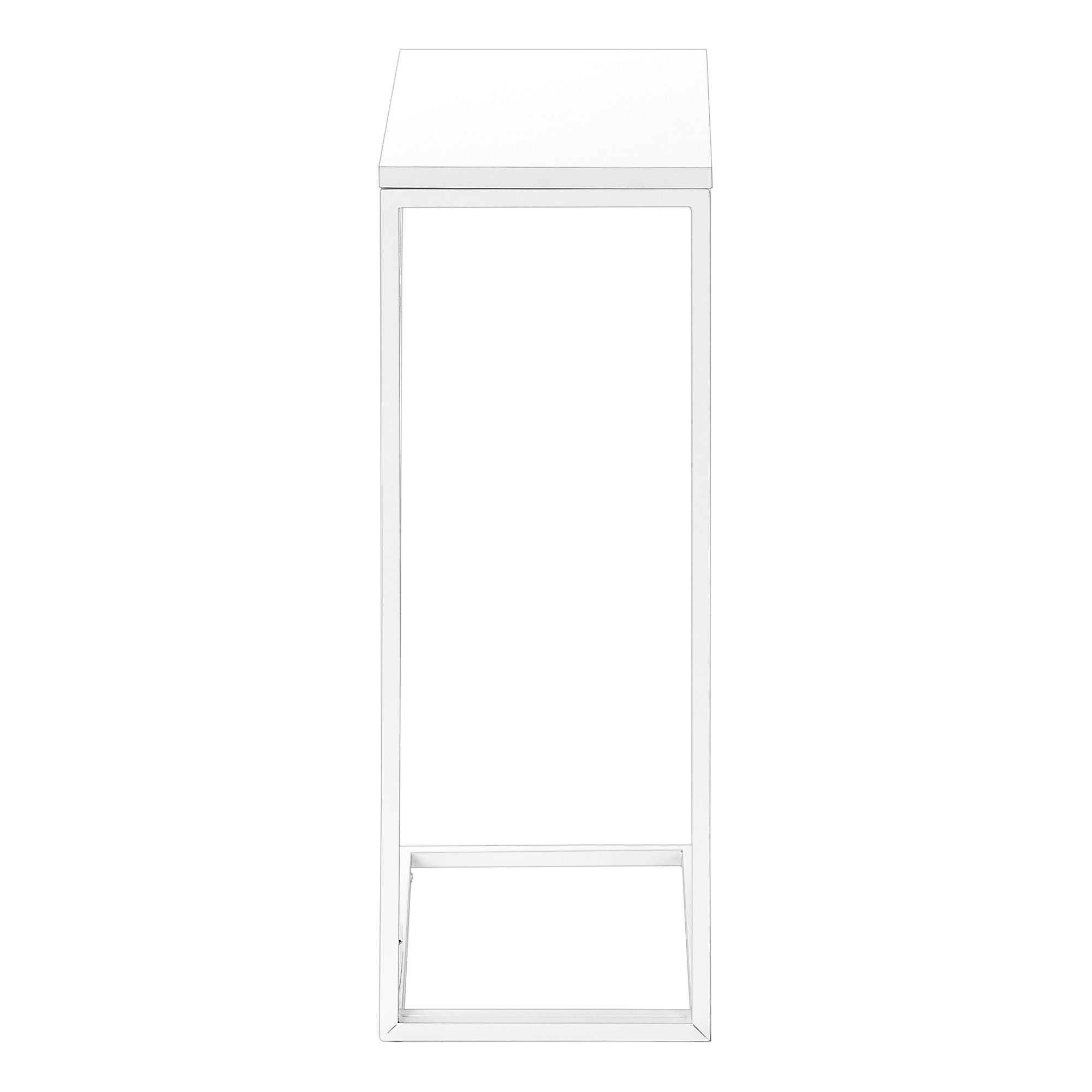Accent Table, C - Shaped Modern Desig