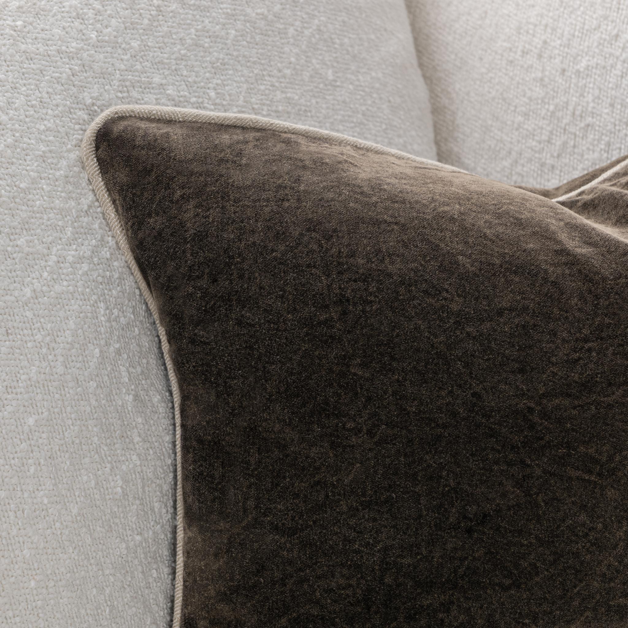 Heirloom Velvet - SLD Pillow - Dark Clove