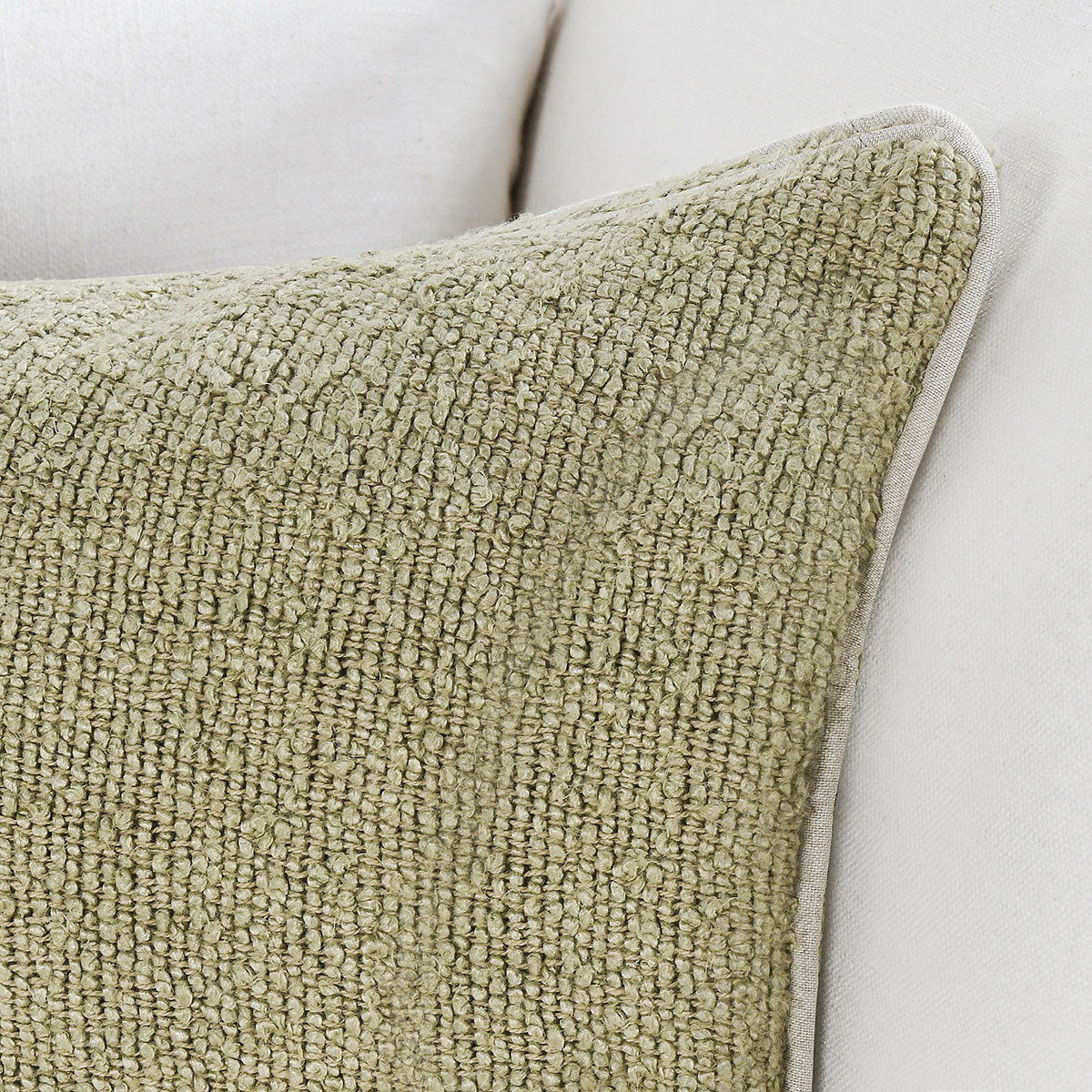 Sava - 20" x 14" ST Pillow - Wheat Green