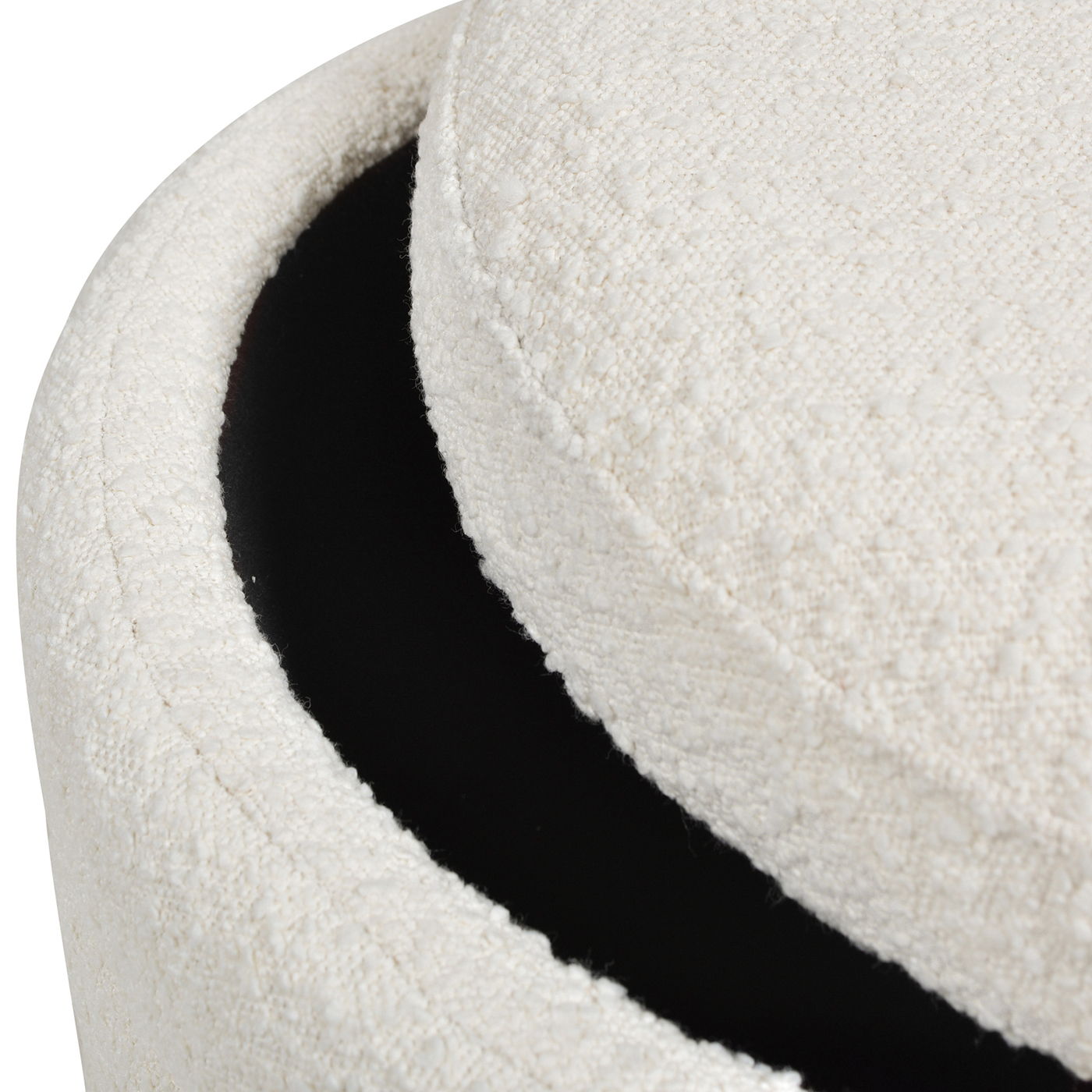 Fuji - Oversized Round Storage Ottoman