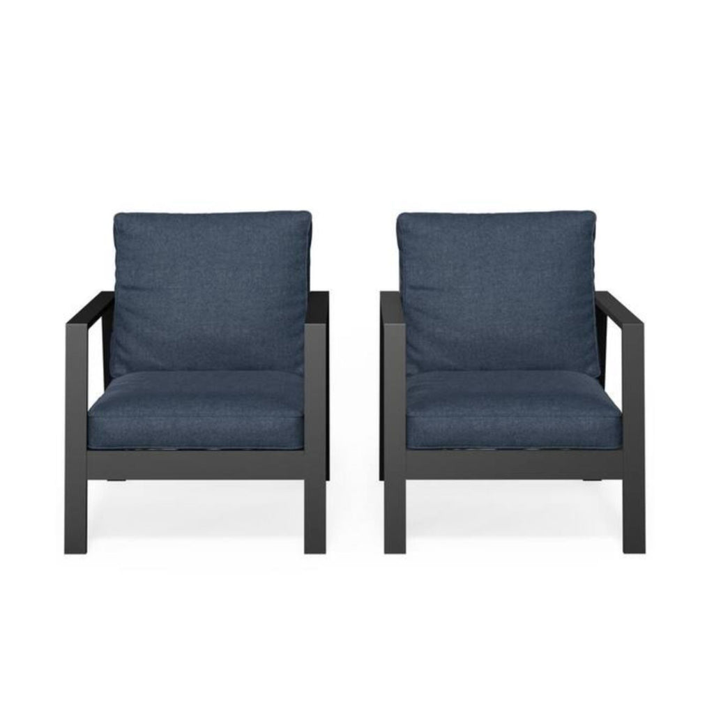 Modern 5 Seat Outdoor Patio Furniture Set With Coffee Table