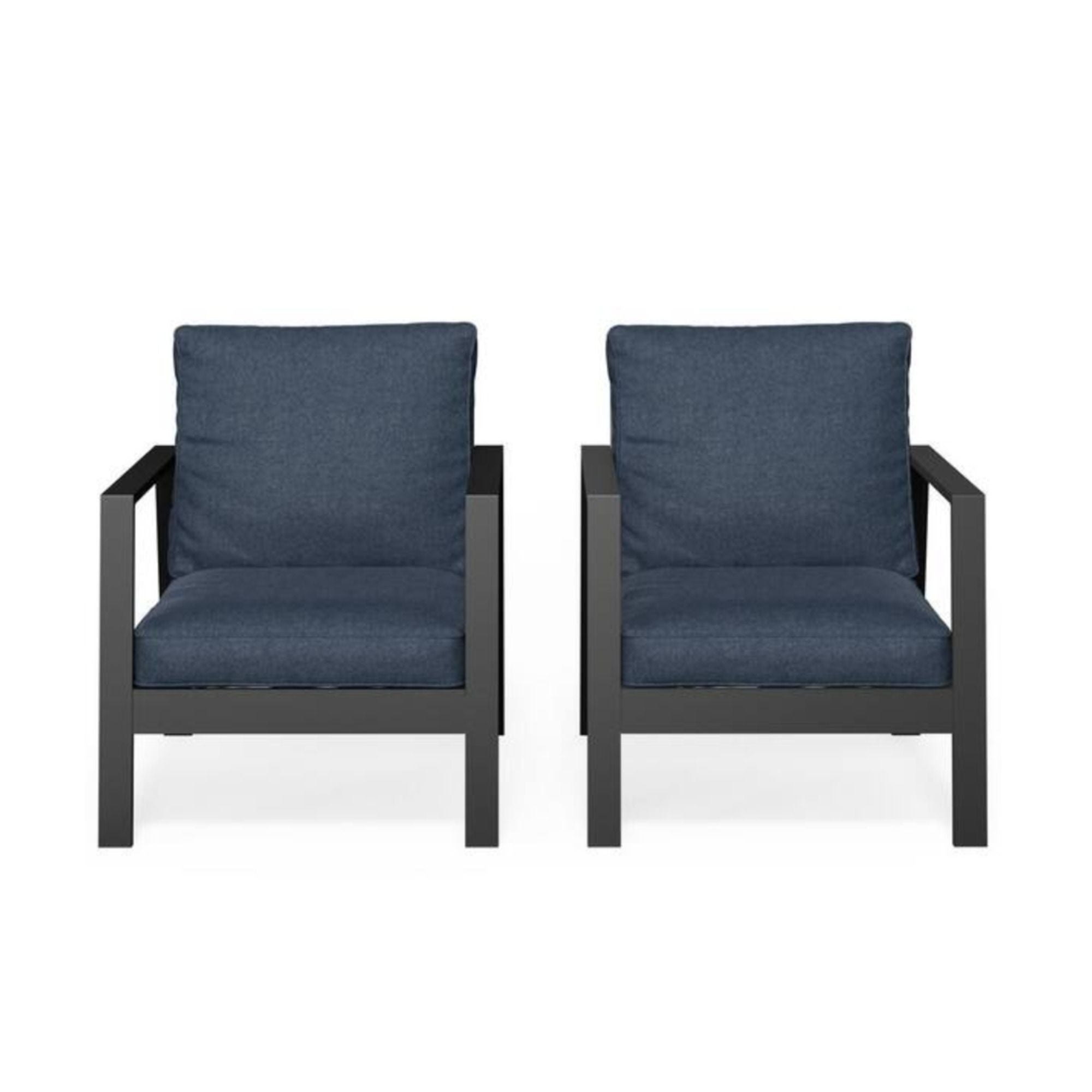 Modern 5 Seat Outdoor Patio Furniture Set With Coffee Table