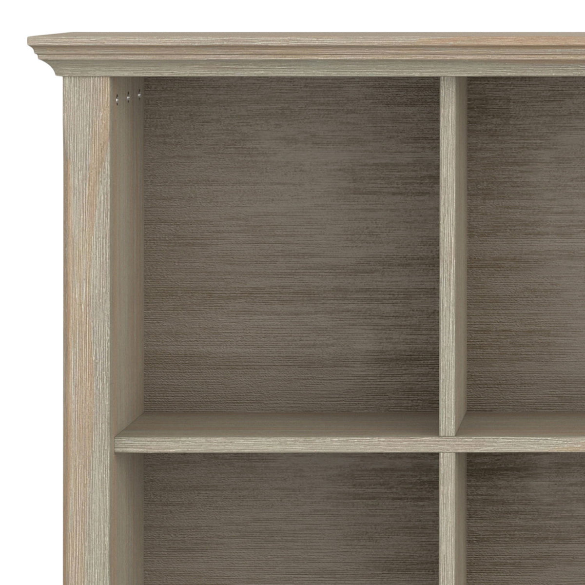 Acadian - 8 Cube Storage Sofa Table - Light Brown