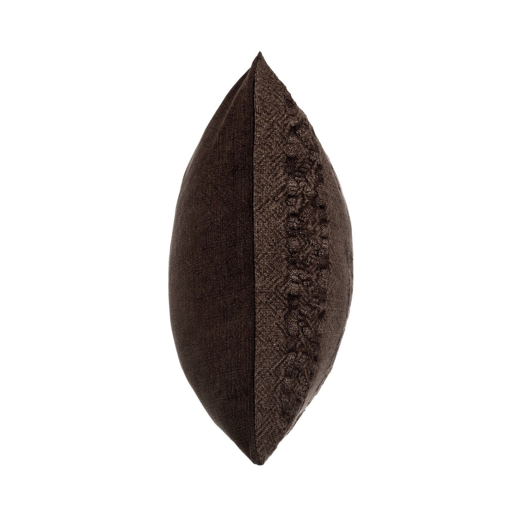 Abbey - 22" x 22"Pillow - Sierra Brown
