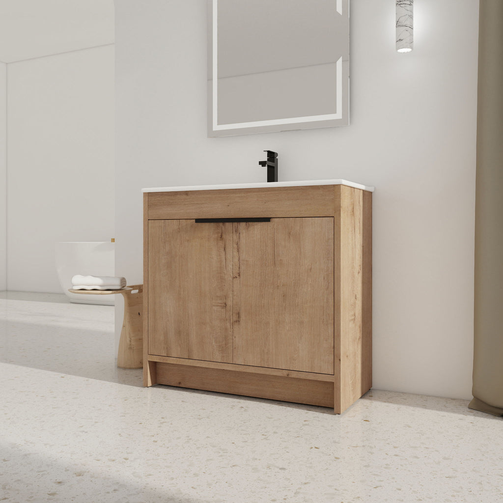 Freestanding Bathroom Vanity With Sink