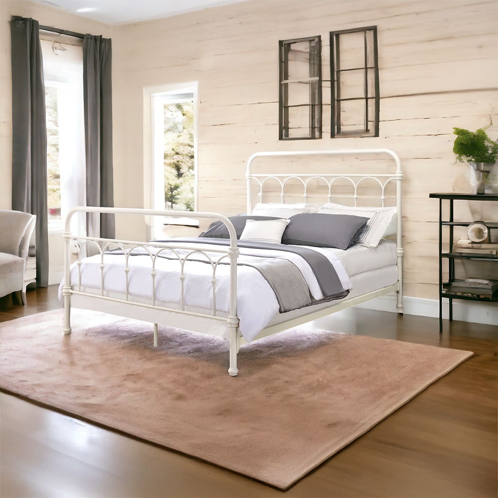 Citron - Full Bed - White