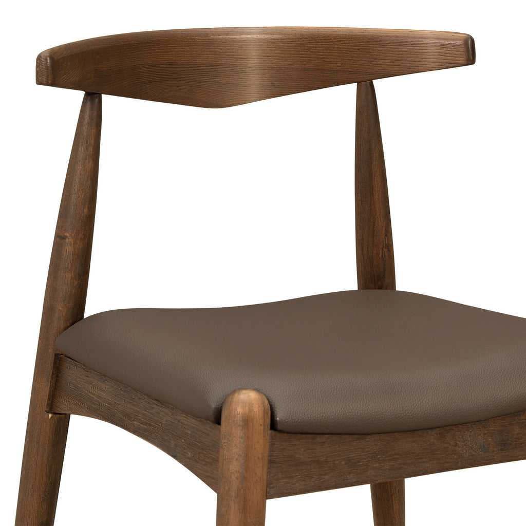 Dining Chairs With Ergonomic Backrest (Set of 2)