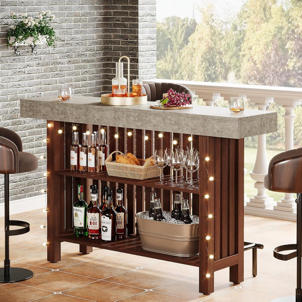 2 Tier Bar Unit, Home Pub Table