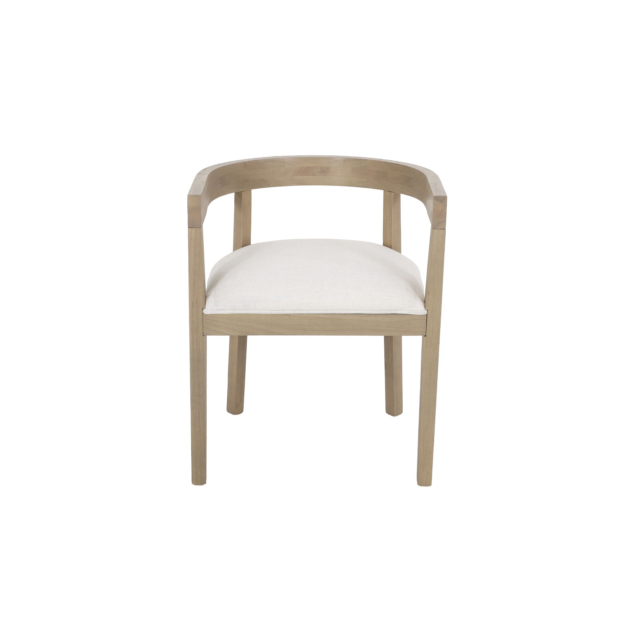 Contemporary Dining Chair Set With Armrests
