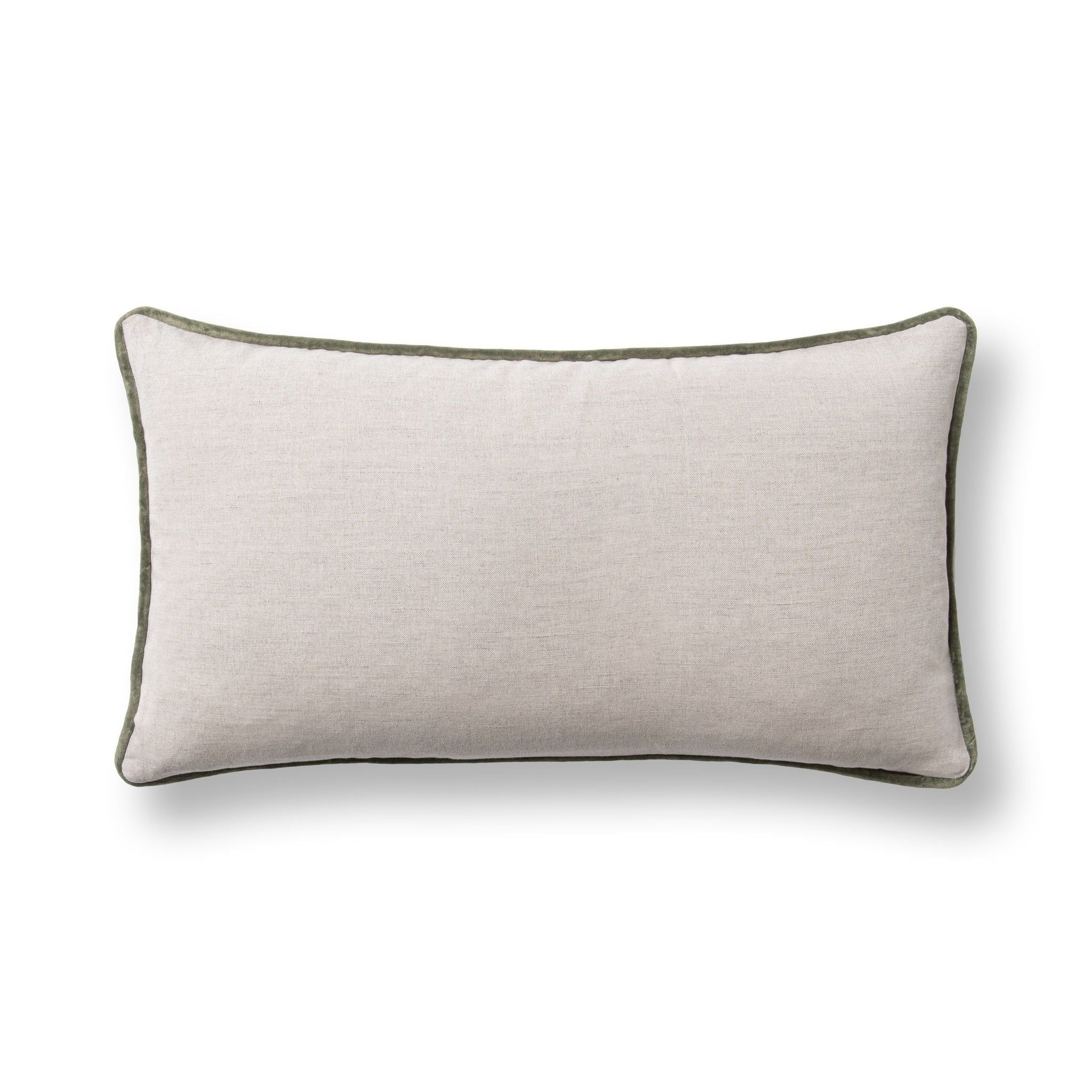 Belcourt - 14" x 26" Pillow - Floral Multi / Olive Green