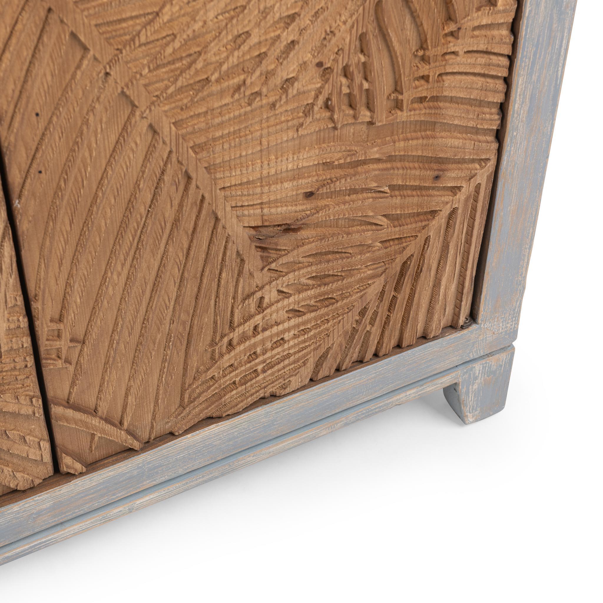 Ambrose - 6 Door Cabinet - Soft Coastal
