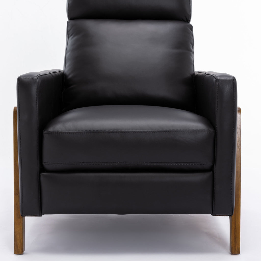 Richland - Push Back Recliner Chair - Black