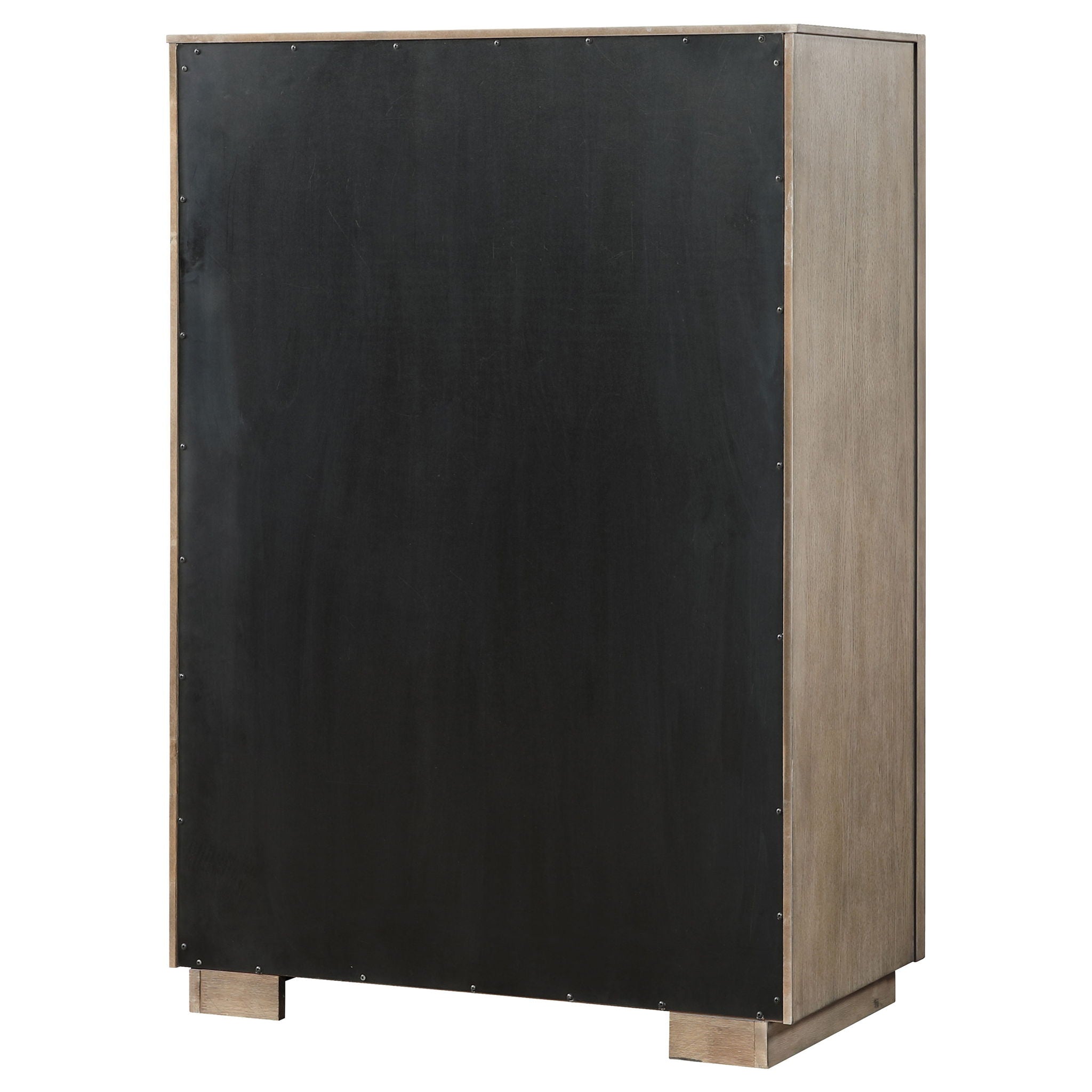 Prescott - 5 Drawer Bedroom Chest With Mitered Trim - Taupe