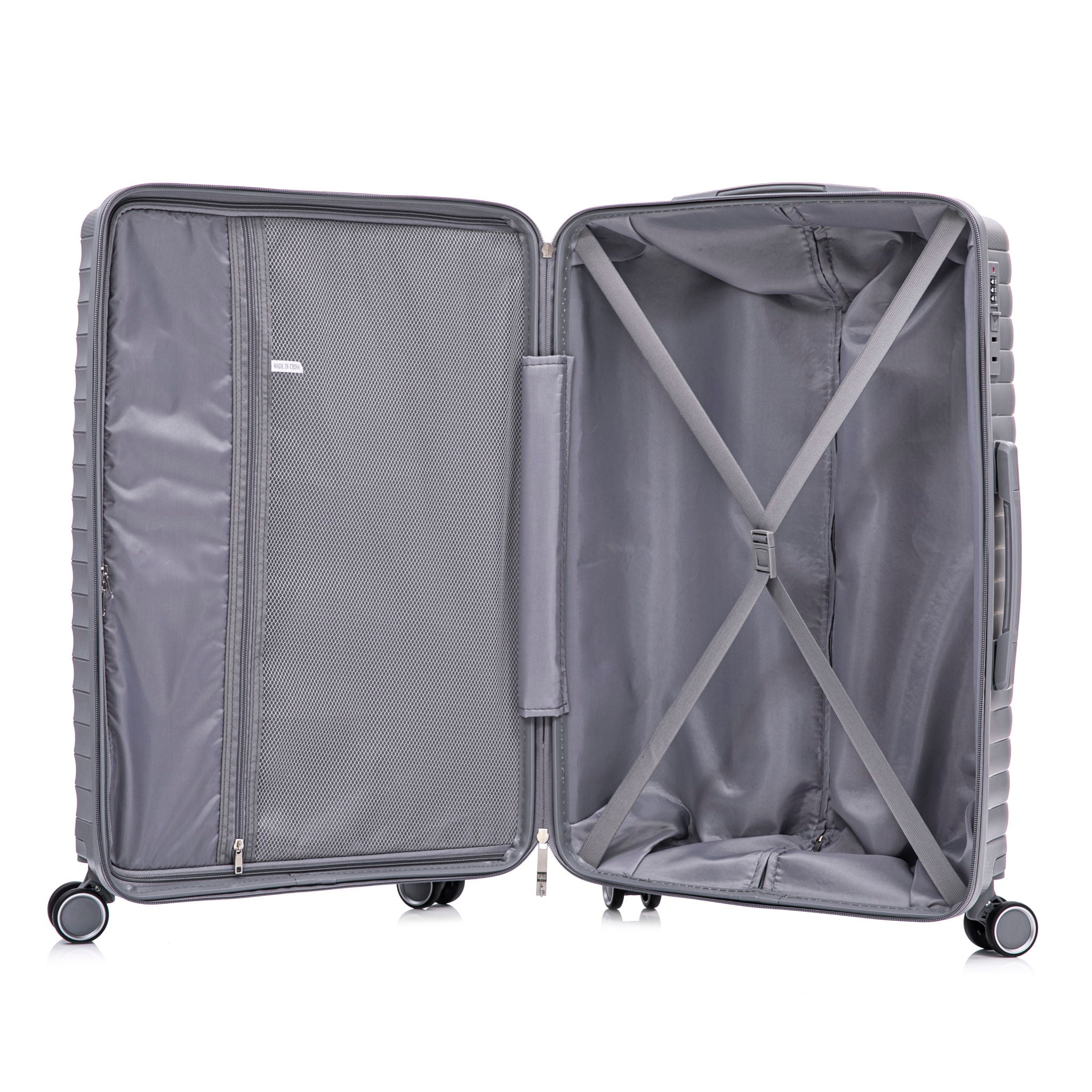 4 Piece Luggage Set, Combination Lock