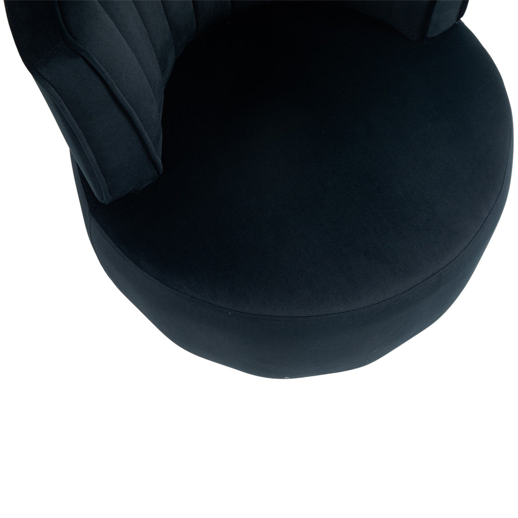 360 Degree Swivel Cuddle Barrel Accent Sofa Chair