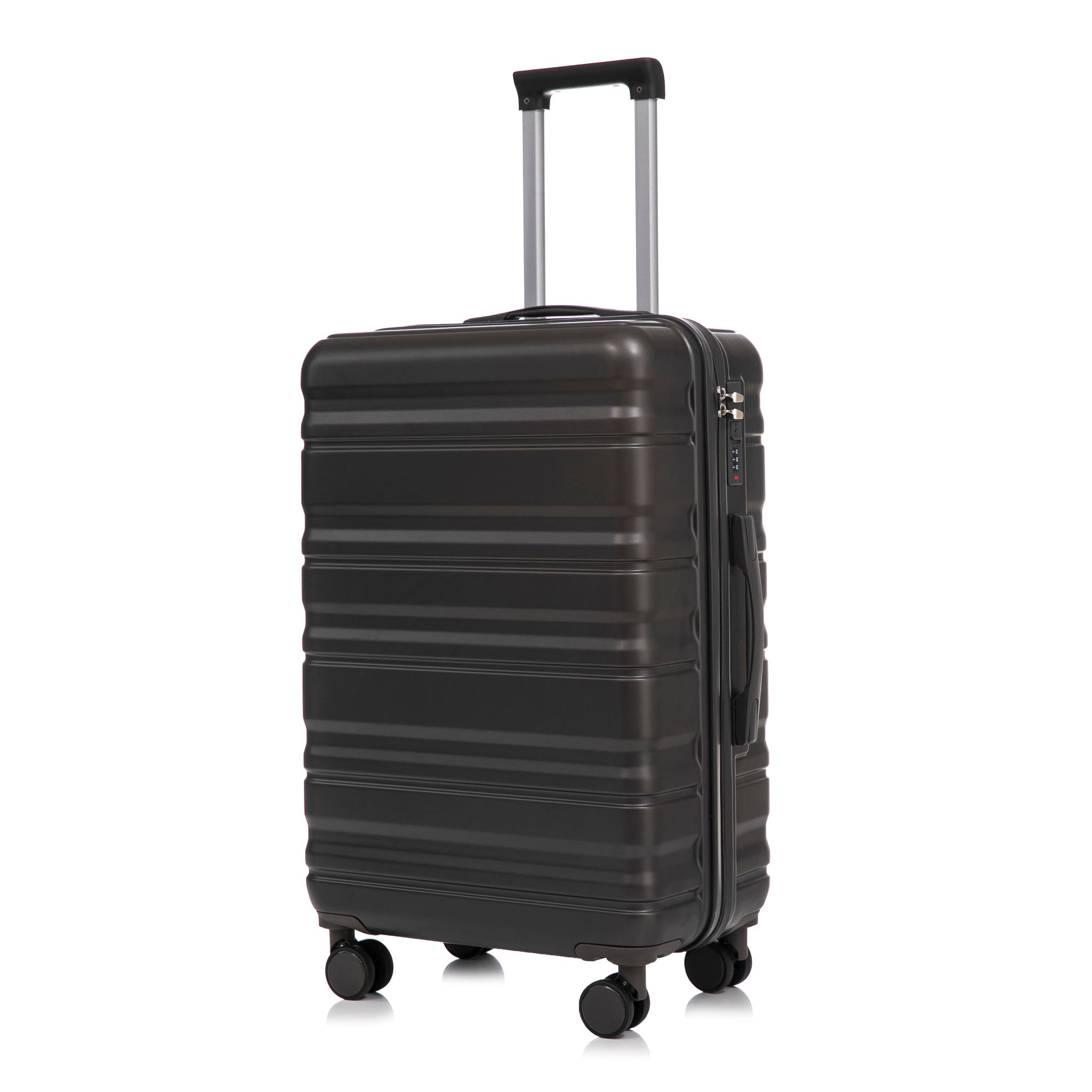 Tourist 3 Piece Luggage Set, Combination Lock, Durable Hard Shell With 360° Silent Wheels