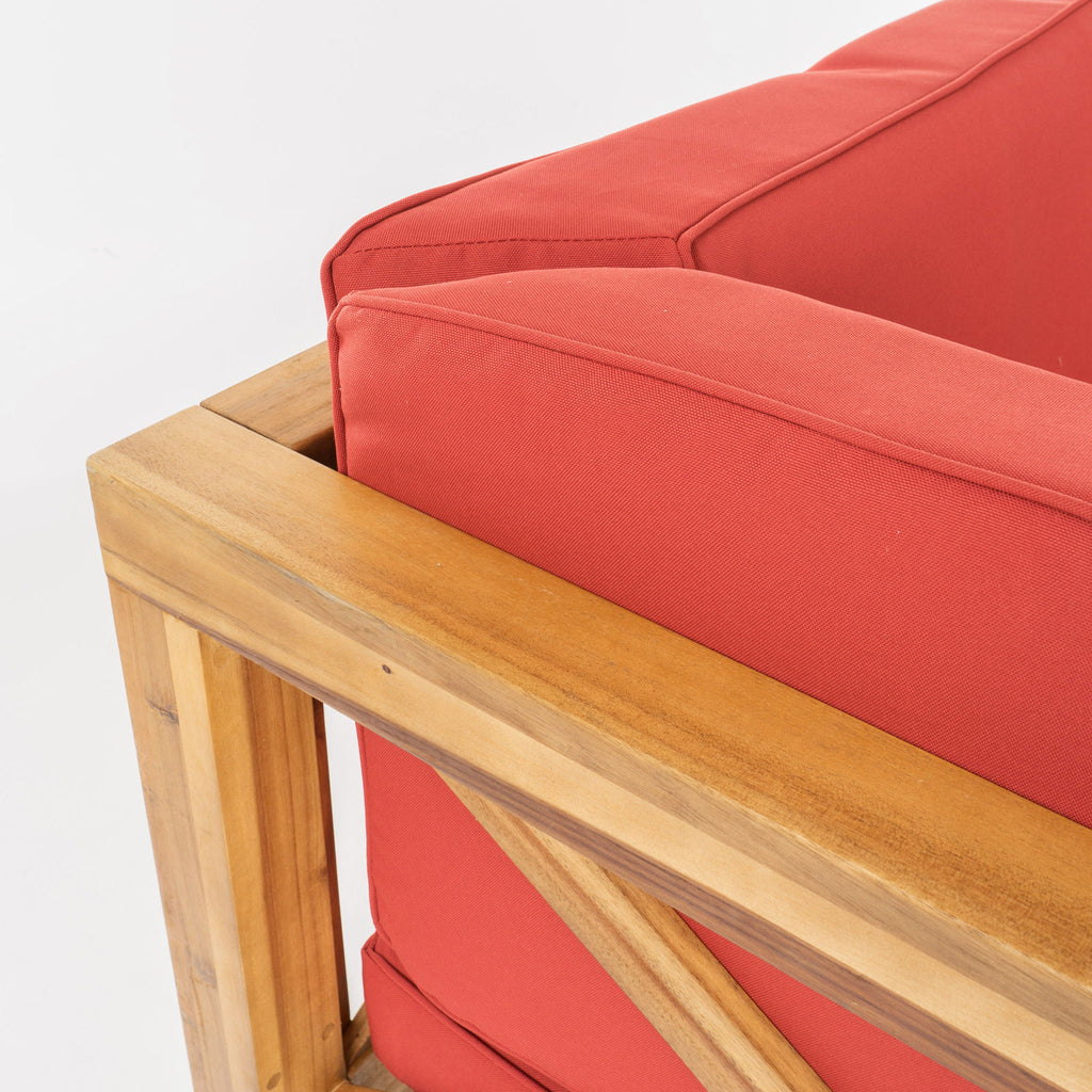 Brava - X Back Corner Chair