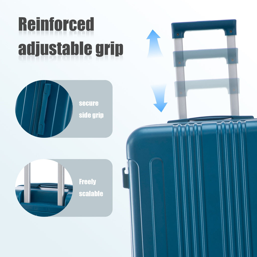 Spinner Luggage Set 20" / 24"/ 28", Lightweight Hard Shell With 360° Silent Wheels