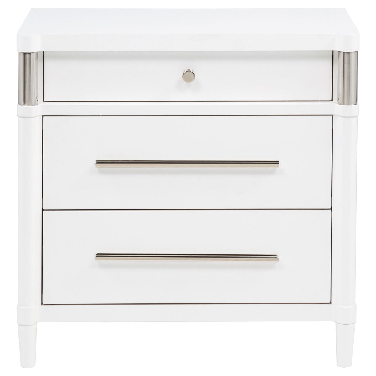 Robinson - 3 Drawer Nightstand - White
