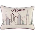 Winter Town - VE Pillow - Natural