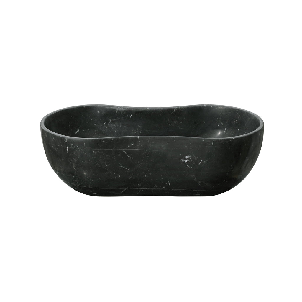 Vessel Sink, Wavy Shape Basin, Vanity Bowl - Dark Gray