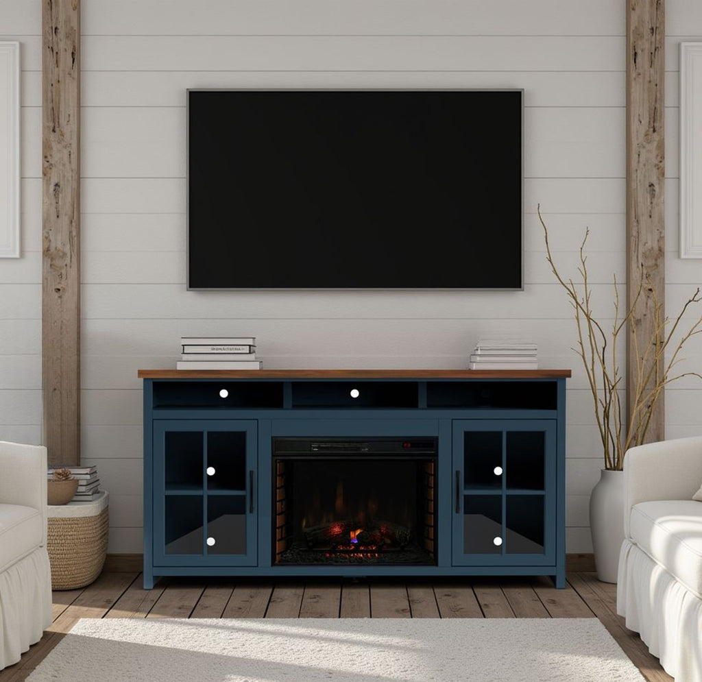 Nantucket - Fireplace TV Stand Console