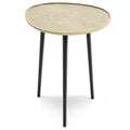 Tanner - Metal Side Table - Gold