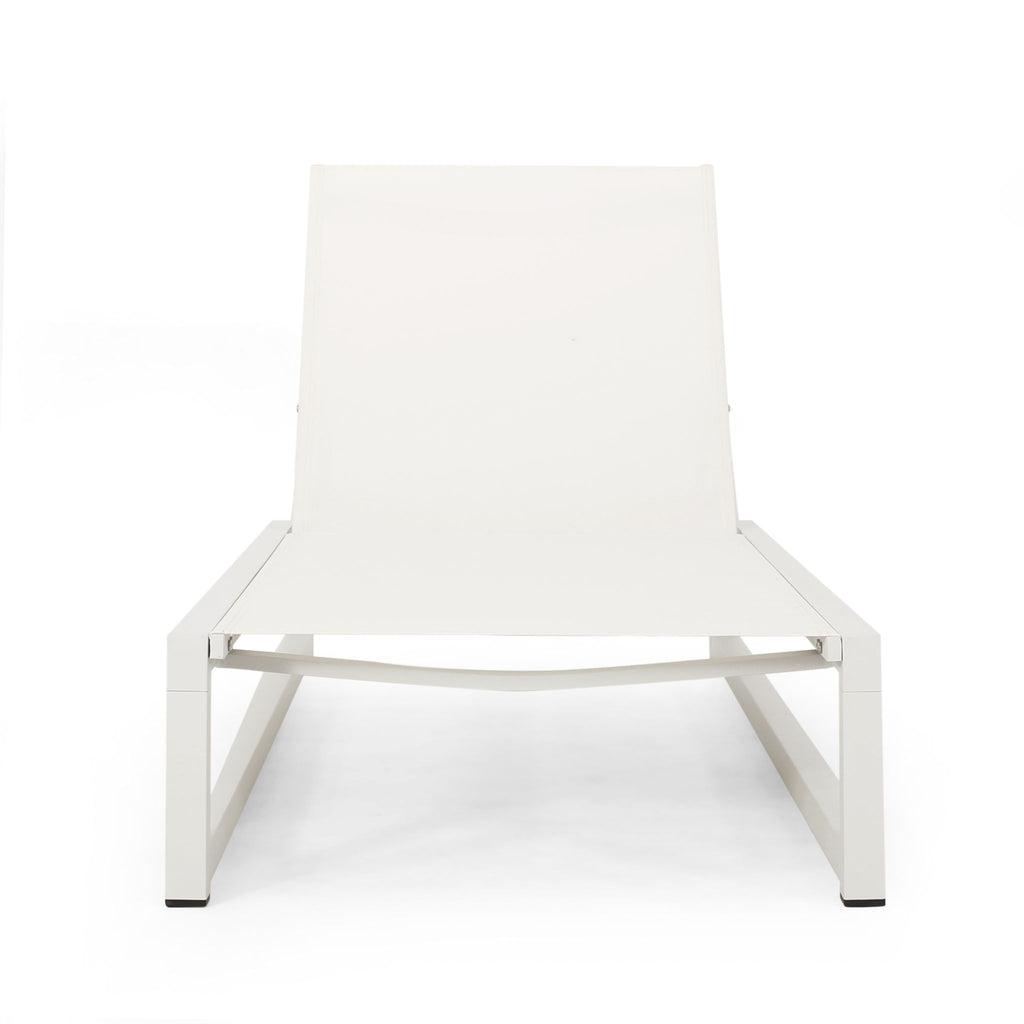 Venice - Classic Chaise Lounge With Adjustable Aluminum Frame