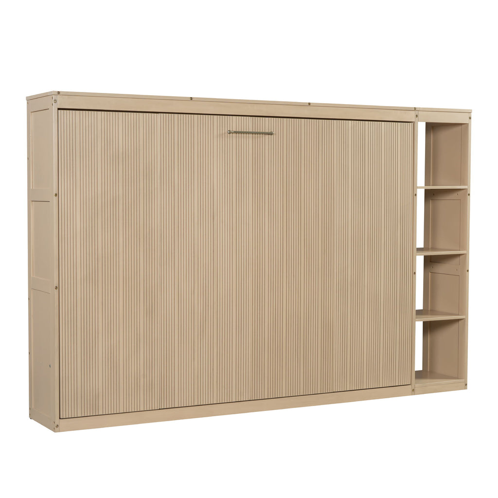Murphy Bed With Bookshelf And Storage