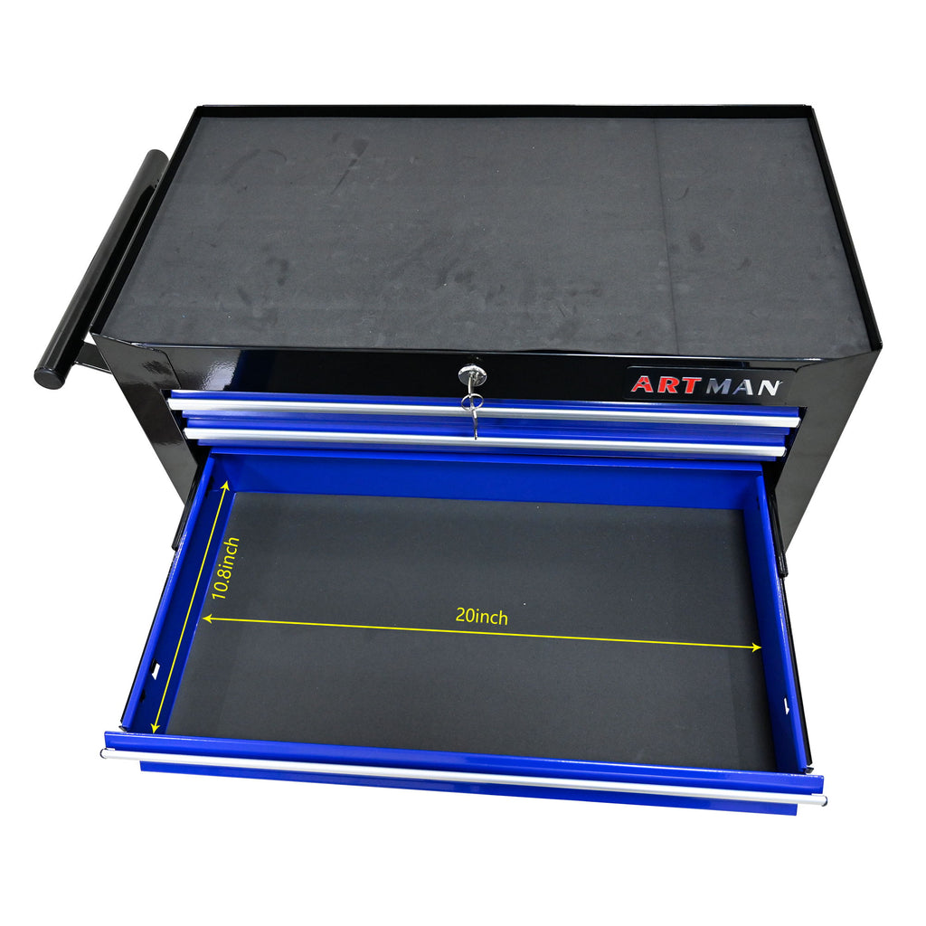 7 Drawers Multifunctional Tool Cart With Wheels