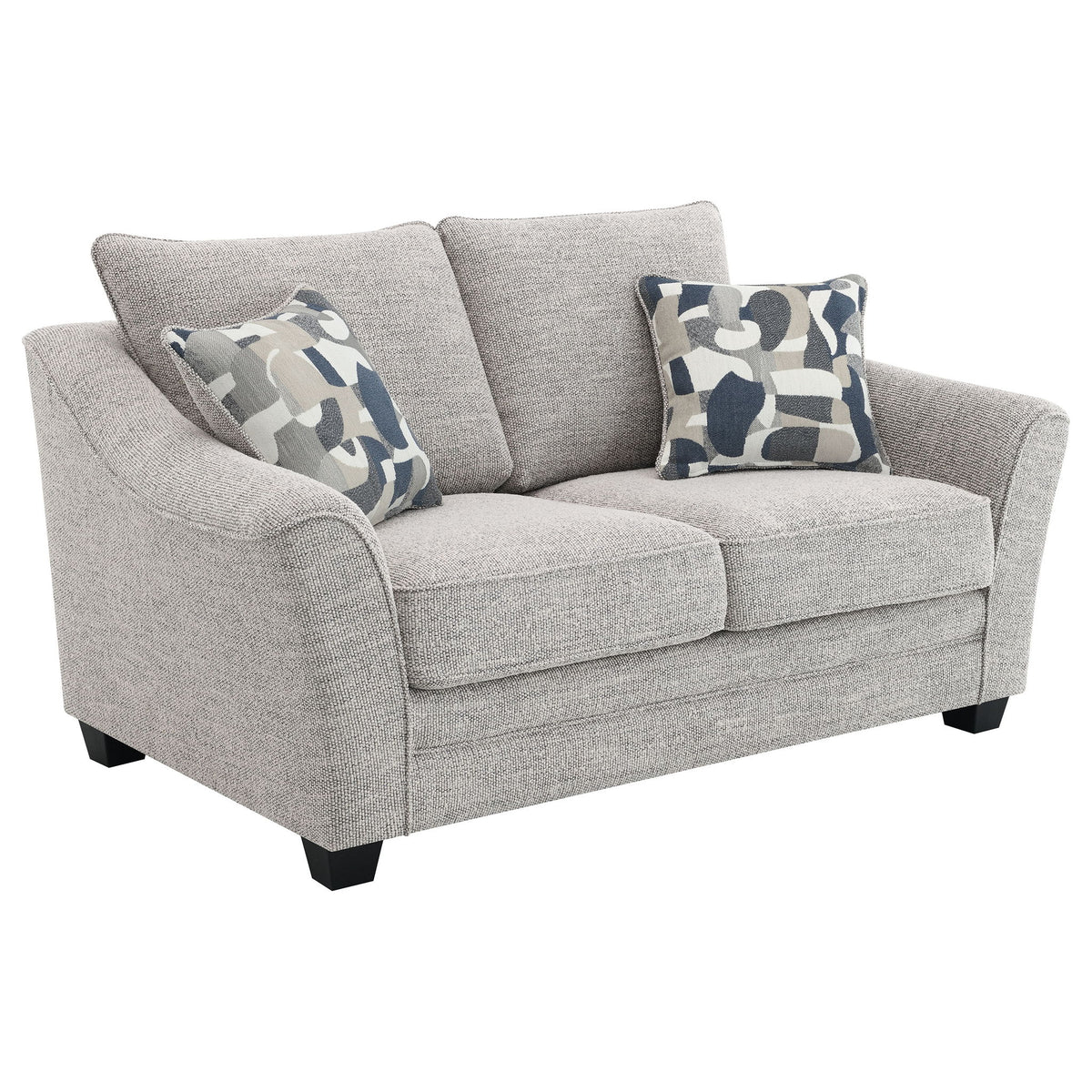 Lido - 2 Piece Sofa Set - Light Gray
