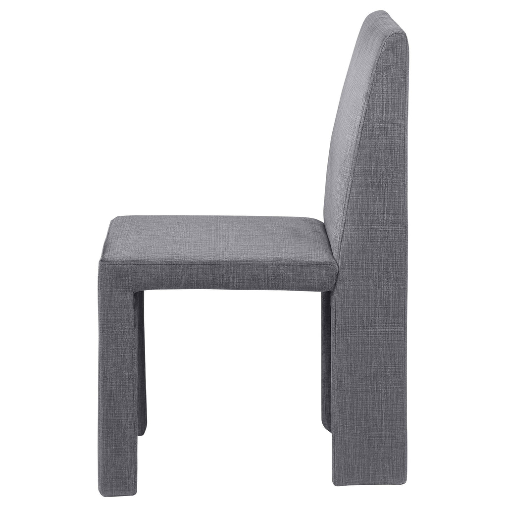 Santa Cruz - Upholstered Dining Side Chair (Set of 2) - Gray