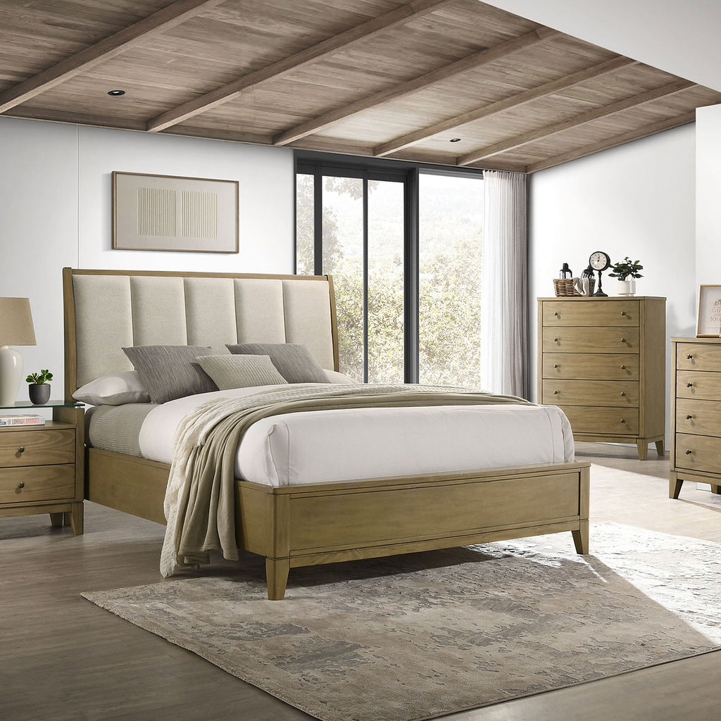 Menlo - 8 Drawer Dresser Cabinet - Natural