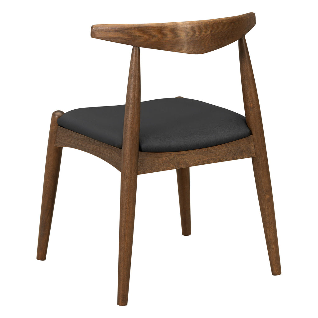 Dining Chairs With Ergonomic Backrest (Set of 2)
