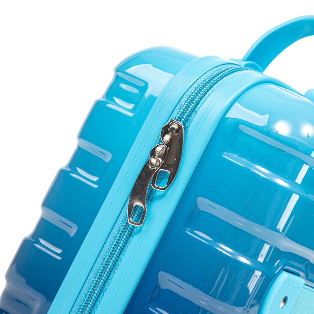 Luggage Set 14" / 20" With Combination Lock And Cosmetic Case