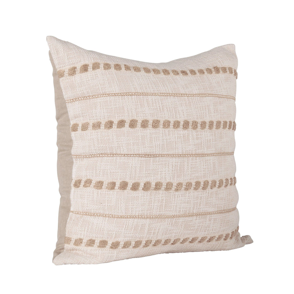 Lago - Pillow - Ivory / Natural