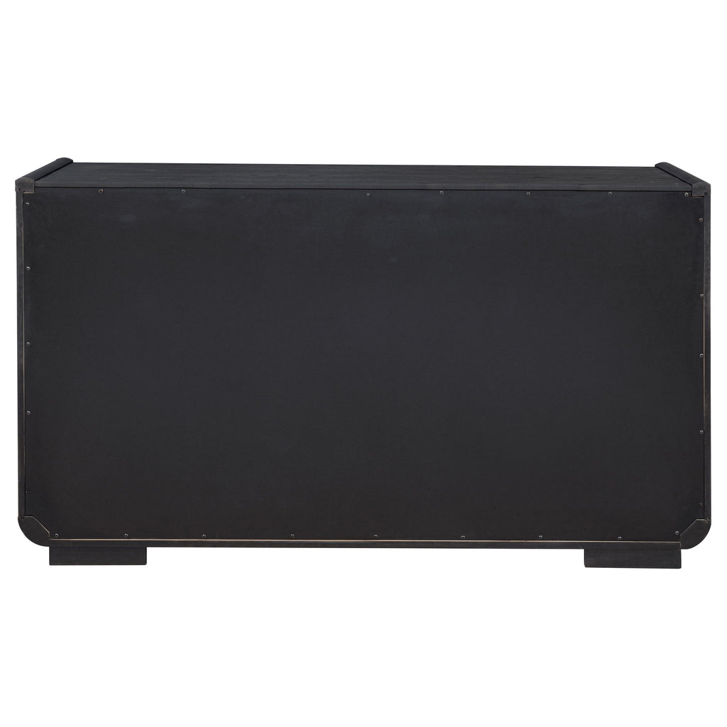 Bangor - 2 Drawer Dining Sideboard Server - Black