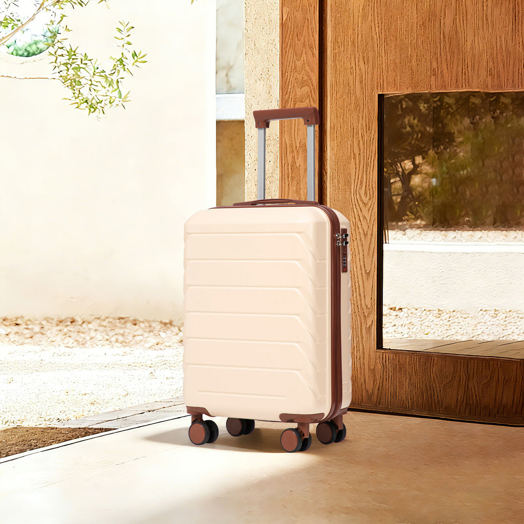 Hard Shell Travel Luggage With Scratch Resistant Surface