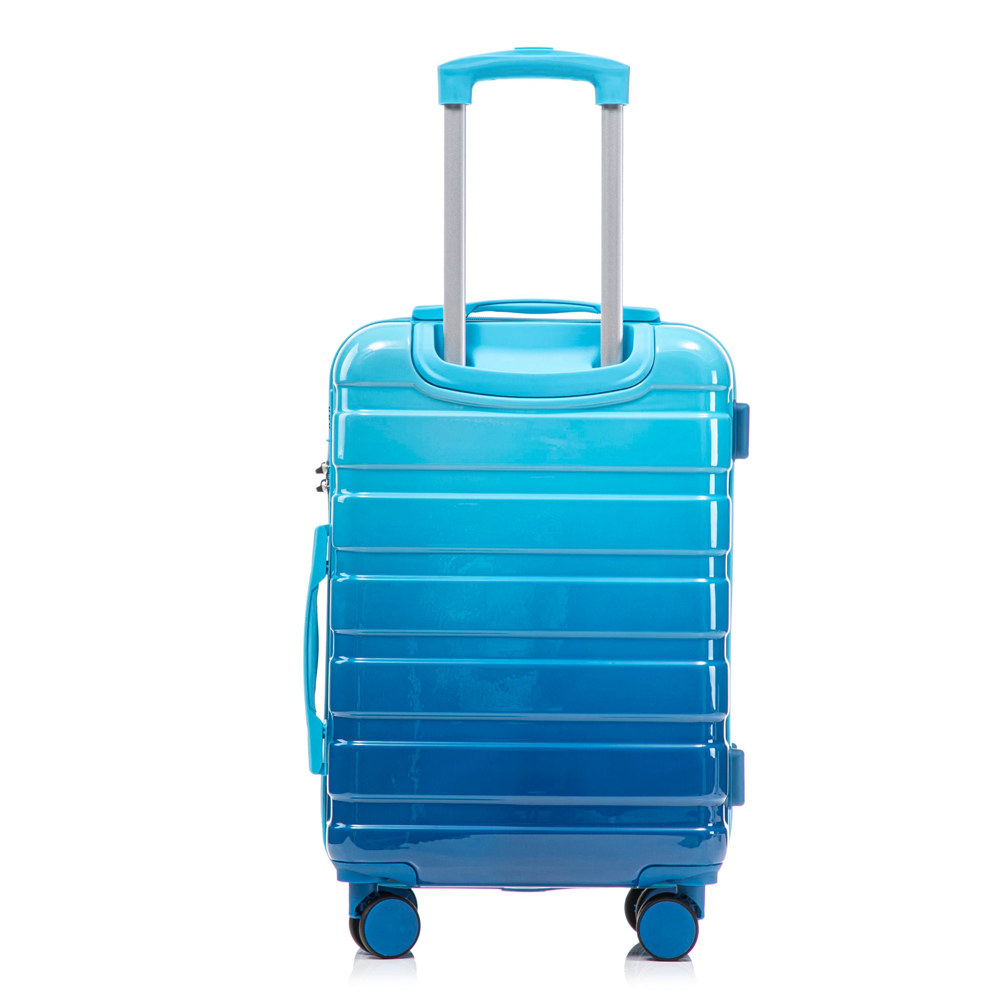 Luggage Set 14" / 20" With Combination Lock And Cosmetic Case